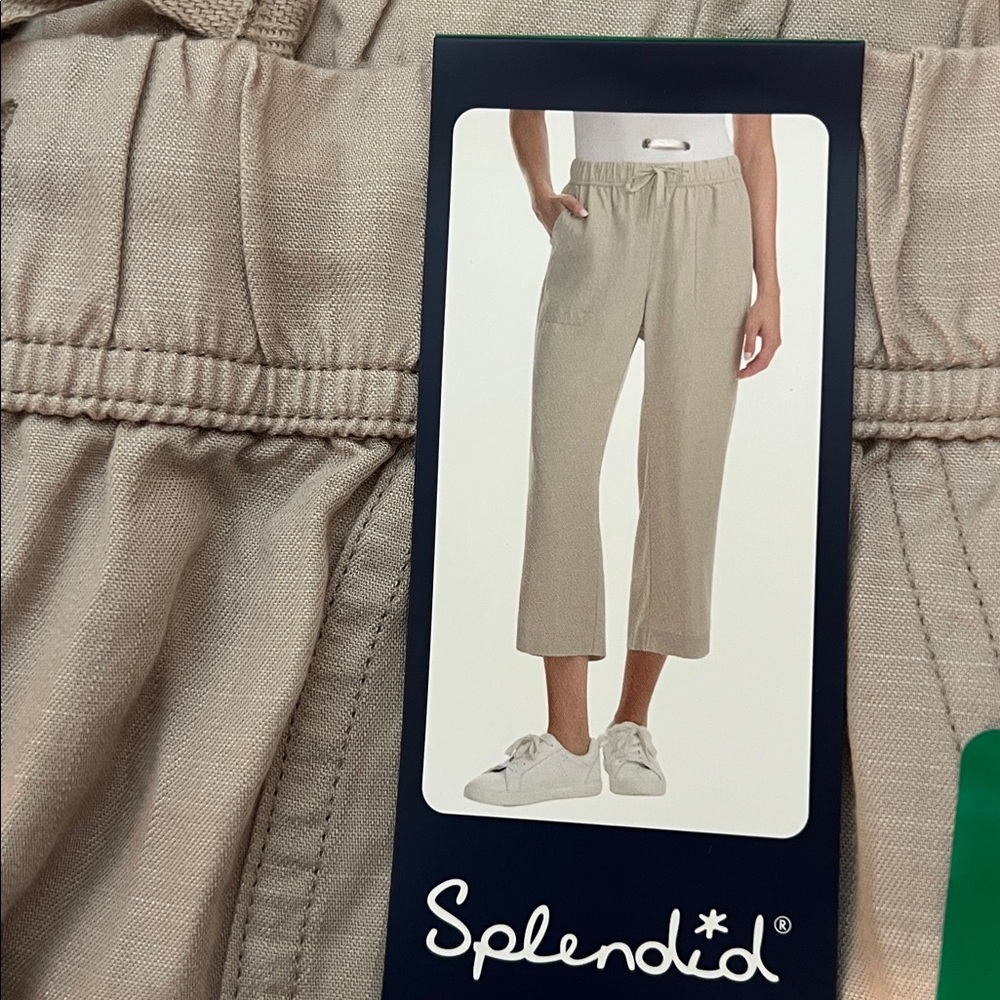 NEW Splendid Women's Wide Leg Crop Pant